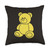 Teddy Bear Stuffed Animal Things Cute Teddy Bear Throw Pillow, 18x18, Multicolor