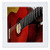 3D Rose Image of Close-up of a Classical Guitar Quilt Square, 8 x 8