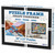 Funwares 20 x 27 Puzzle Frame - Easy Assembly, Sleek Contemporary Matte Black Finish, No Glass/Plastic Cover for Clear View, Perfect Fit & Easy Hanging!