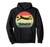 Vintage Retro Beach Volleyball Teen boys Player Spike Pullover Hoodie