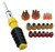GreatNeck 92018 Ratcheting Screwdriver, 34-Piece