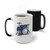 Music Gift for Musicians Drum Kit Sketch for Music Lovers 11oz 15oz Color Changing Mug