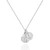 Personalized Volleyball Necklace |Engrave Your Number, Name and Team (Silver Plated)