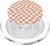 Checkered Swirl Checkerboard Indie Aesthetic Peach Brown PopSockets MagSafe PopGrip for iPhone