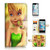 ( For iPhone 7 ) Flip Wallet Case Cover and Screen Protector Bundle A20030 TinkerBell