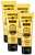 4-Pack Bee Bald SMOOTH PLUS Daily Moisturizer w/SPF 30 Broad Spectrum Sunscreen Tones, Hydrates & Moisturizes While Protecting Skin From The Sun's Harmful UVA/UVB Rays, 1.7 Fl Oz Each