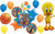 12pc Birthday Party Supplies Airwalker Balloon Bouquet Decorations