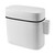Garneck Garbage Can Trash Can with Lid Trash Cans with Lids Trashcan Trash Can Kitchen Under Bathroom Trash Can Bathroom Waste Bin Rubbish Bin White Plastic Japanese-Style