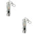 YARNOW 2pcs Keychain Flashlight Keychain Torch Key Chain Flashlight Flash Light Pen Light Flashlight Mini Flashlights Key Fob Keychain Light Household Lithium Battery Pen Holder