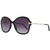 GUESS GF0352 Shiny Black/Gradient Smoke One Size