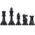 TGRTY Chess Sets Chess Board Game 32 Pcs International Chess Chessmen Set 64/77MM White & Black World Chess Game Complete Plastic Chessmen Kits Chess Board Game Set (Color : 66MM)