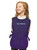 Personalized Purple Kids Cobbler Apron, Poly/Cotton Twill Fabric (Extra Large)