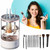 Electric Makeup Brush Cleaner, Cosmetic Brush Cleaner, 2024 New Electric Makeup Brush Cleaner, Automatic Spinning Makeup Brush Cleaner Fit Beauty Makeup Brushes Set - Beauty Tools Set. (A)