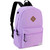 VX VONXURY Backpack for Women,Simple Lightweight Lavender Bookbag for School Travel Work (Light Purple)