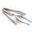 DDP AUTOMATIC EYEBROW TWEEZERS SLANT TIP WITH WIDE GRIP