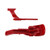 SuperDi Vacuum Cyclone Red Canister Button Release Catch Clips for Dyson DC41, DC43 DC65
