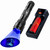 FARSAIL UV Flashlight Blacklight 365nm, High Power LED Black Light UV Flashlights, UV Blacklight Flashlight and Rechargeable Batteries Set