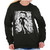 Brisco Brands Halloween Betty Boop Enchantress Women Crewneck Sweatshirt Black