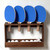 Ping Pong Paddle Storage Rack Table Tennis Racket Display Wall Mounted Holder Balls Storage
