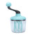 Egg Whisk/Separators Plastic Hand Crank Push Whisk Blender, Large Capacity Hand Mixer PP Handheld Egg Beater for Egg Beater, Milk Frother