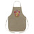 GRAPHICS & MORE Harry Potter Gryffindor Painted Crest Apron with Pockets
