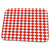3dRose Bright Red and White Diamond Checkerboard Pattern - Dish Drying Mats (ddm-215576-1)