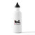 CafePress I LOVE TRAINS Stainless Water Bottle 1 Stainless Steel Sports Water Bottle, 1.0L (34 oz)