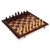 LYLY Chess Set Wooden International Chess Set Board 3 in 1 Travel Games Chess Backgammon Draughts Entertainment Chess Game Board Set