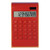 Calculator,10 Digit Solar Dual Power Calculator, Standard Function Home and Office Electronics Desktop Calculator?Tilted LCD Display Slim Design Handheld Calculator(Red)