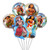 6Pcs Moana Foil Balloons, Moana Birthday Party Balloons Decoration