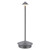 GADTOM Cordless Table Lamp,LED Touch Rechargeable Portable 6000mAh Battery Operated Table Lamp,3-Levels Brightness Dimmable Desk Lamps for Bedroom Home Reading Office Bar Cafe Patio(Grey)