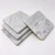 American Tile Depot Carrara White Natural Handmade Marble Coaster Set For Drinks - Set of 4 Handcrafted Thick Real Marble Coasters, 4 Inches