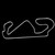 Circuit de Barcelona-Catalunya Track Map 6" Vinyl Sticker Car Decal (6" White)