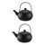 Abaodam 2pcs Pot Stove Whistling Tea Kettle Camping Kettle Coffee Tea Kettle Gas Kettle Tea Maker with Infuser Teakettle with Infuser Boil Water Kettle Make Tea Metal Honk Stainless Steel