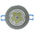 Lemonbest Dimmable 5W LED Ceiling Light Spotlight Recessed Downlighting fixture, Cool White