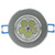 Lemonbest Dimmable 5W LED Ceiling Light Spotlight Recessed Downlighting fixture, Cool White