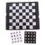 LYLY Chess Set Foldable Mini Magnetic Chess Portable Wallet Pocket Chess Board Games Chess Game Board Set