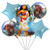 ALLPICK Moana Foil Balloons Party Supplier Moana Balloons for Kids Kids Birthday Baby Shower Moana Themd Party Decorations