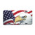HangTime American Eagle 6 X 12 Metal License Plate