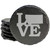 Love Montana Coasters - Round Slate - set of 5