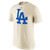 Outerstuff Los Angeles Dodgers MLB Majestic Youth 8-20 Ivory Cream White Primary Logo T-Shirt (Youth Large 14-16)