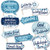Funny First Communion Blue Elegant Cross - Boy Religious Party Photo Booth Props Kit - 10 Piece