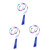 CLISPEED 3pcs Kids Skipping Rope Kid Jump Rope Kid Jumping Rope Exercise Jump Rope Pattern Exercise Rope