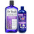 Dr. Teals Lavender & Kids 3 in 1 Foaming Bath Gift Set (2 Pack, 54oz Total) - 34oz Soothe & Sleep Lavender, 20oz Kids 3 in 1 Bath with Melatonin - Essential Oils Blended with Pure Epsom Salt