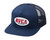 RVCA Mens Trucker Hats - Basecamp Trucker (Navy, One Size)
