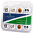 LinksWalker Spooky Halloween Golf Balls 12 Pack 3-Piece ProVictory Opt