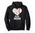 Ball Mom Heart Funny Baseball Volleyball Mom Pullover Hoodie