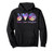 Cool Tie Dye Volleyball Shirt Peace Love Volleyball Design Pullover Hoodie