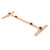 WEBCAB Wood Stair Tread Template Tool Stair Tread Jig Stair Gauge Scribe Measuring Tool Layout Tool Cutting Guide Tool 0-270 Angle Adjustable for Layout Shelf, Stairs, Risers