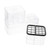 Ciieeo 1pc Cosmetic Storage Box Acrylic Makeup Clear Makeup Storage Drawer Clear Cosmetic Bin Makeup Divided Vanity Makeup Desktop Drawer Cosmetics Carrier Cotton Swab Plastic Display Box